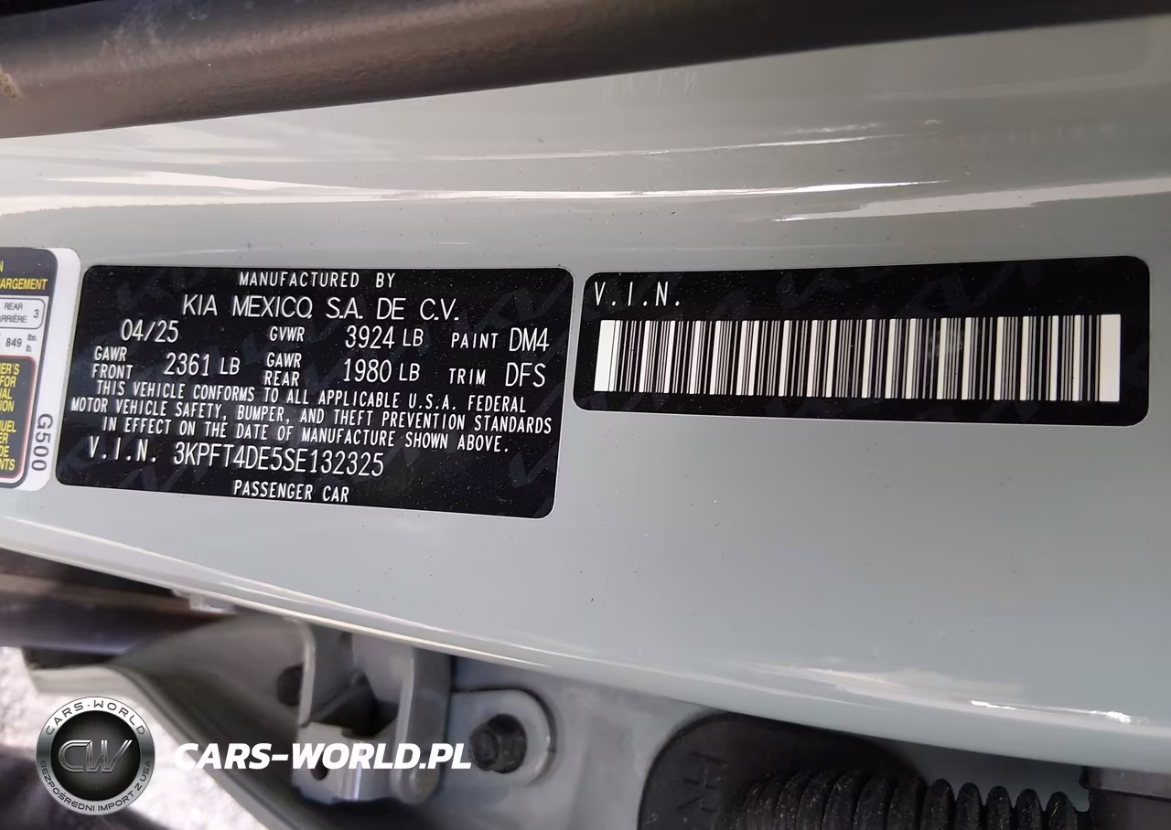 2025 Kia K4 Lxs VIN:3KPFT4DE5SE132325 - 9