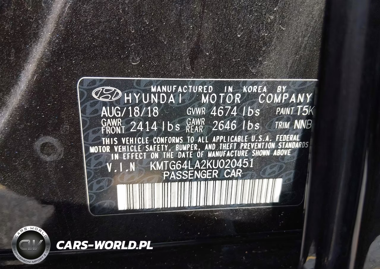 2019 Genesis G70 2.0T Advanced VIN:KMTG64LA2KU020451 - 9