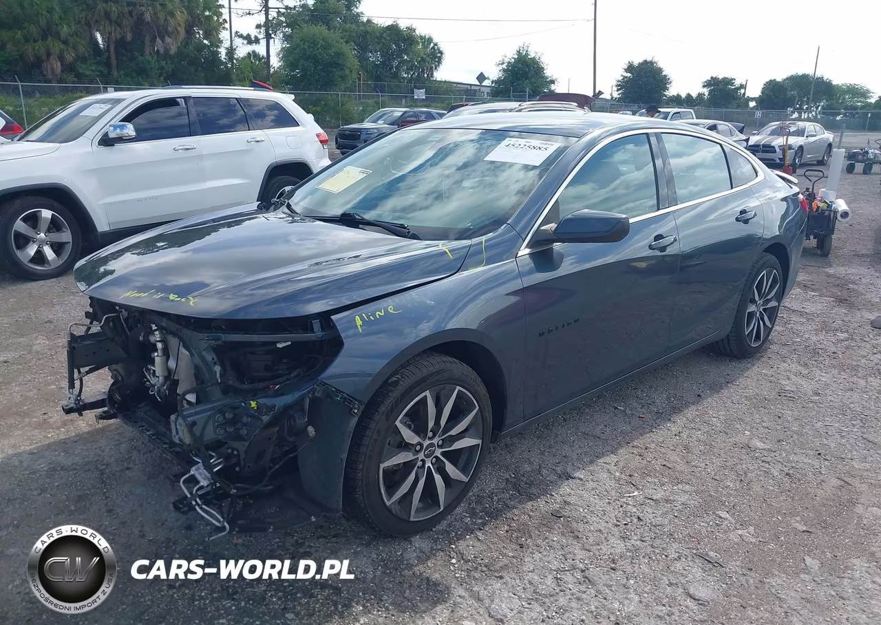 2021 Chevrolet Malibu Fwd Rs VIN:1G1ZG5ST0MF008411 - 2