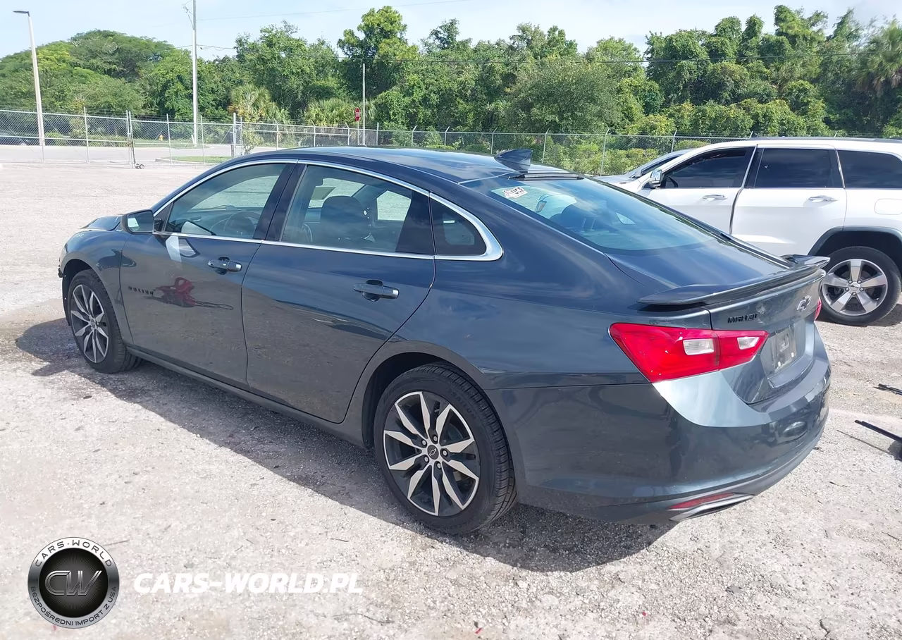 2021 Chevrolet Malibu Fwd Rs VIN:1G1ZG5ST0MF008411 - 3
