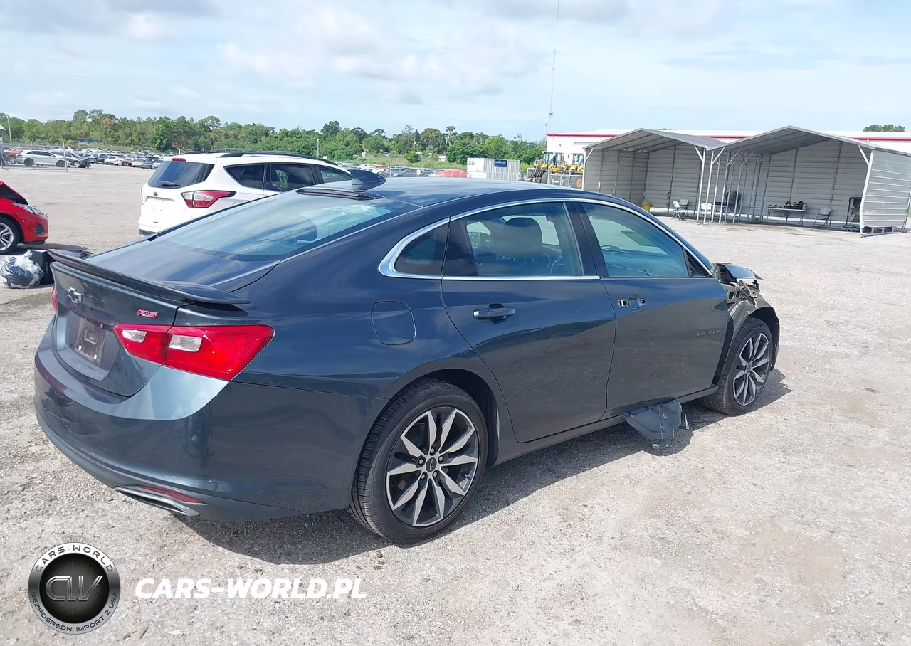 2021 Chevrolet Malibu Fwd Rs VIN:1G1ZG5ST0MF008411 - 4