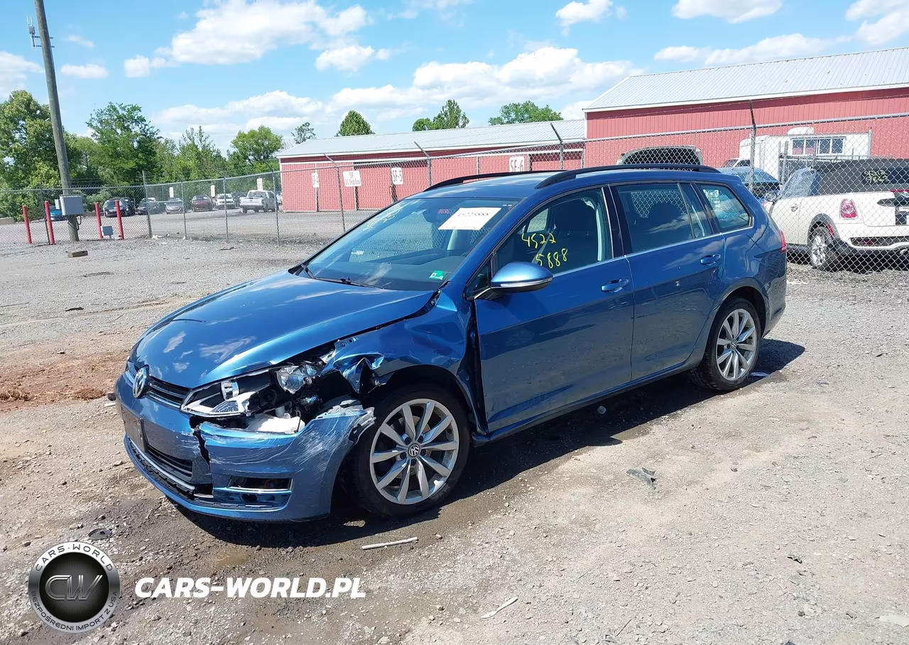 2017 Volkswagen Golf Sportwagen Tsi S-Tsi Se-Tsi Sel VIN:3VWC17AU4HM535407 - 2