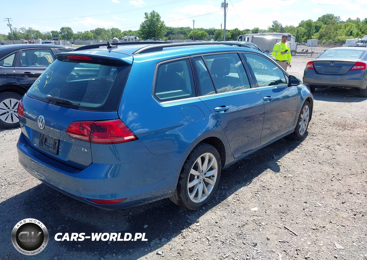2017 Volkswagen Golf Sportwagen Tsi S-Tsi Se-Tsi Sel VIN:3VWC17AU4HM535407 - 4