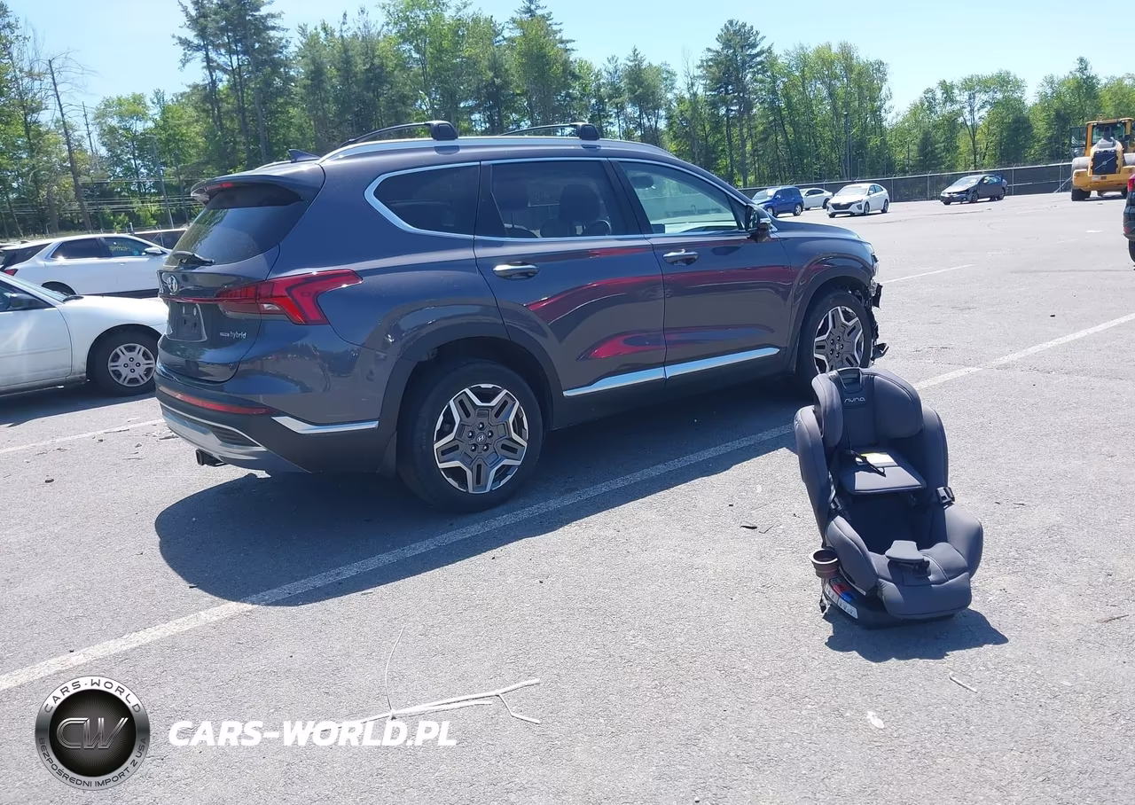 2022 Hyundai Santa Fe Hybrid Limited VIN:KM8S5DA11NU059529 - 4