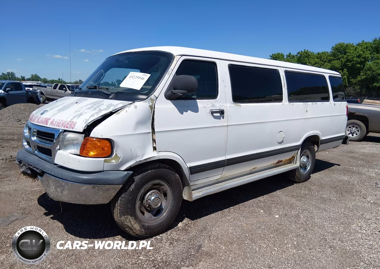 2002 Dodge Ram Wagon 3500 VIN:2B5WB35ZX2K136921 - 2