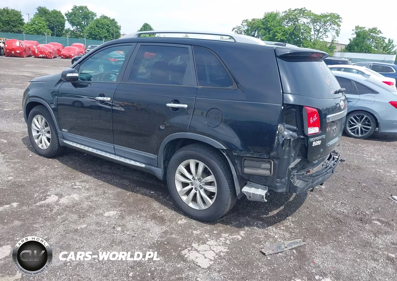 2011 Kia Sorento Ex V6 VIN:5XYKUDA22BG161399 - 3