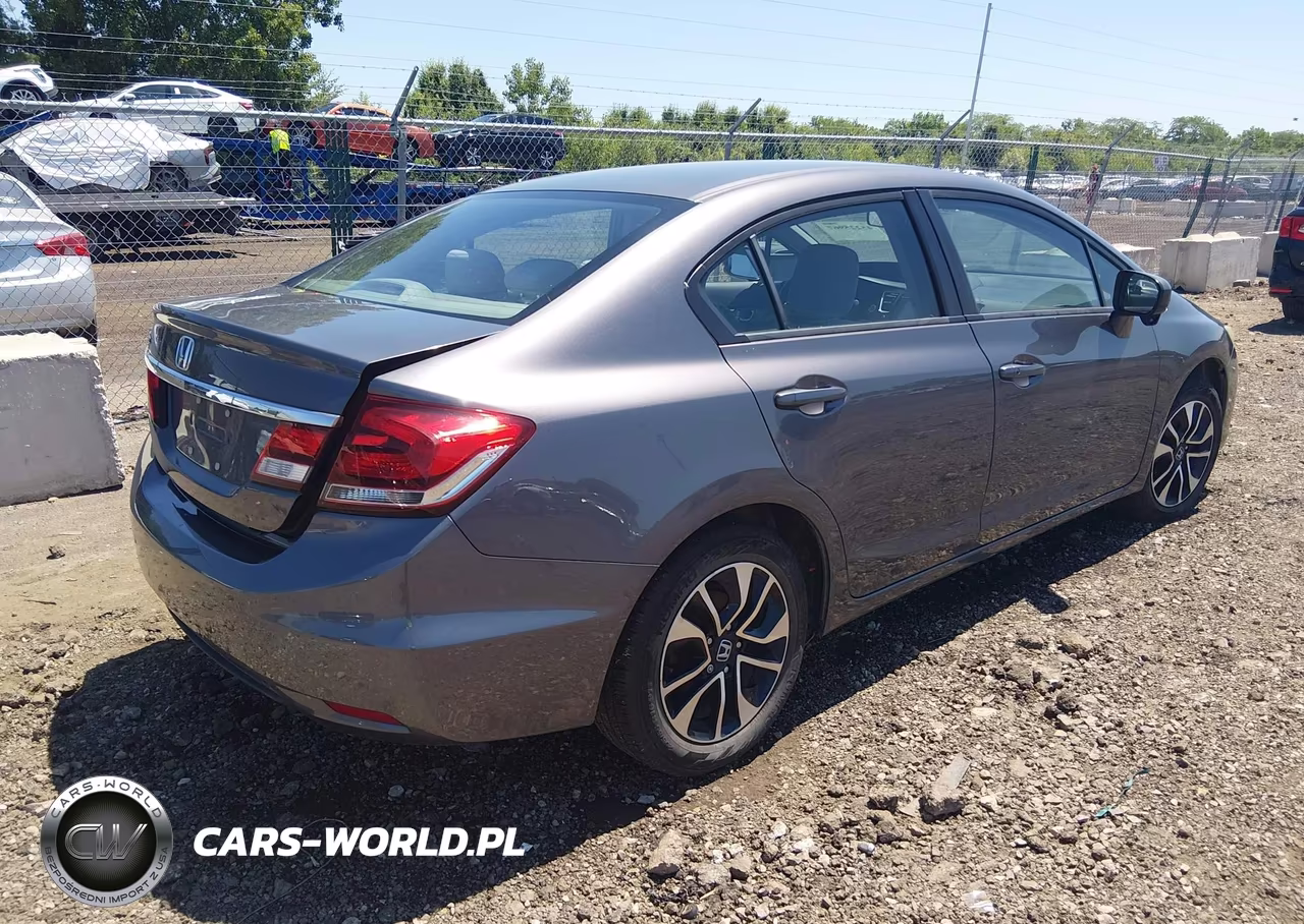 2015 Honda Civic Ex VIN:19XFB2F87FE223634 - 4