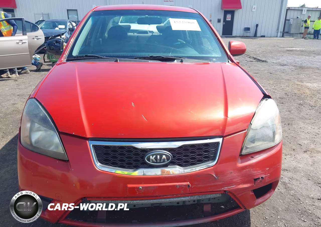 2011 Kia Rio Lx VIN:KNADH4A35B6731336 - 12