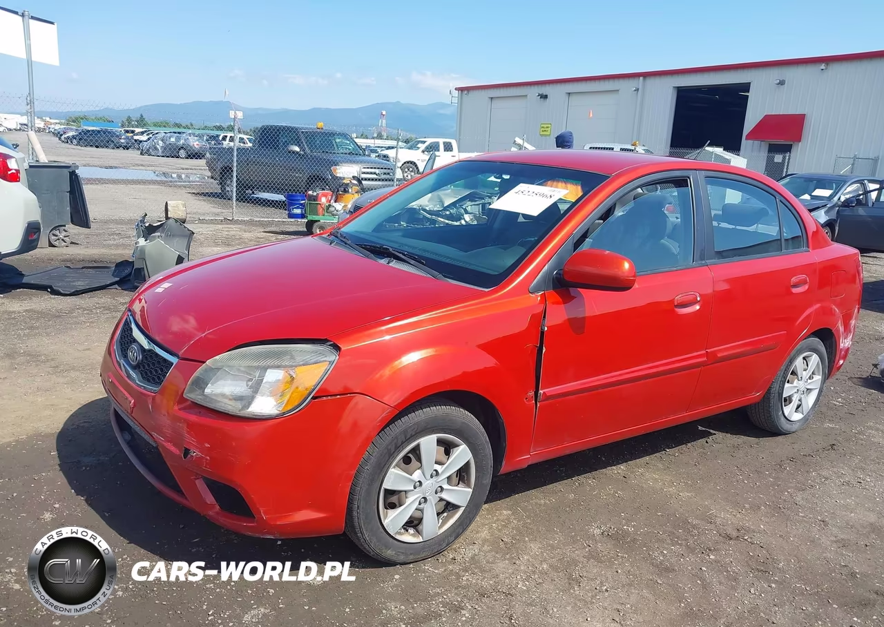 2011 Kia Rio Lx VIN:KNADH4A35B6731336 - 2