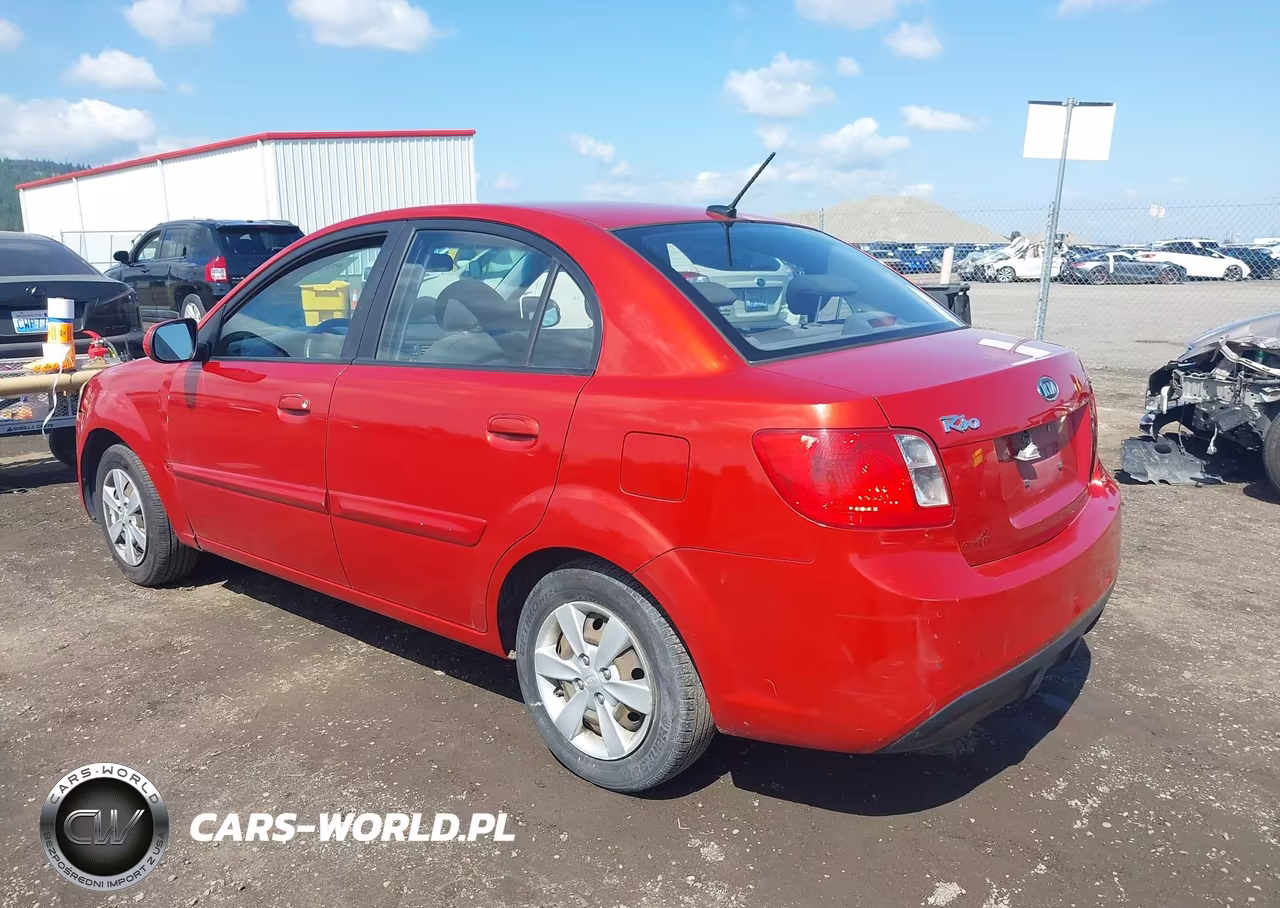 2011 Kia Rio Lx VIN:KNADH4A35B6731336 - 3