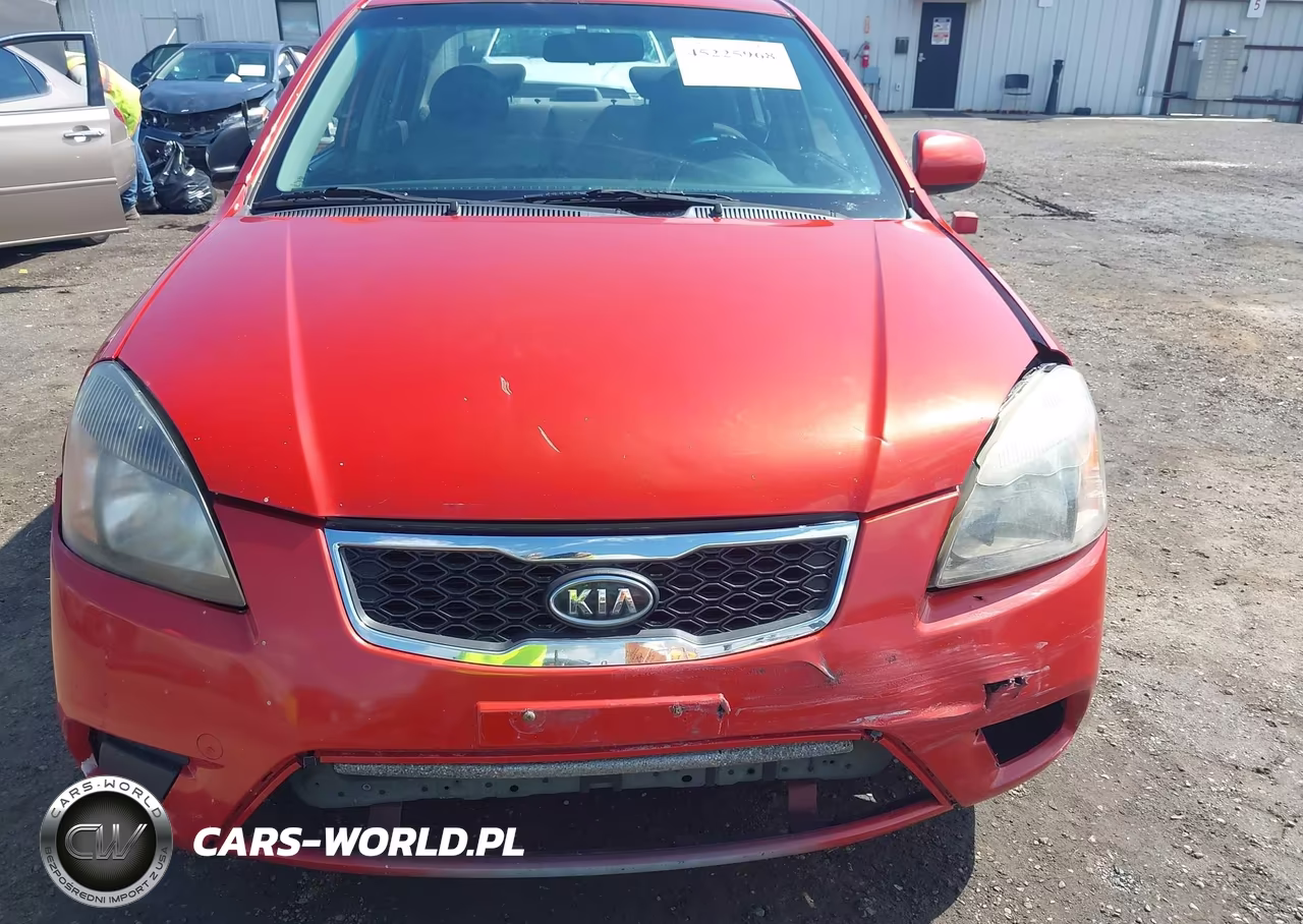 2011 Kia Rio Lx VIN:KNADH4A35B6731336 - 6