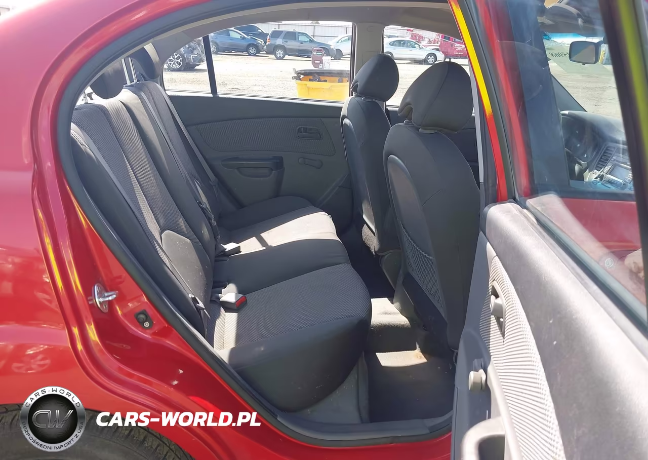 2011 Kia Rio Lx VIN:KNADH4A35B6731336 - 8