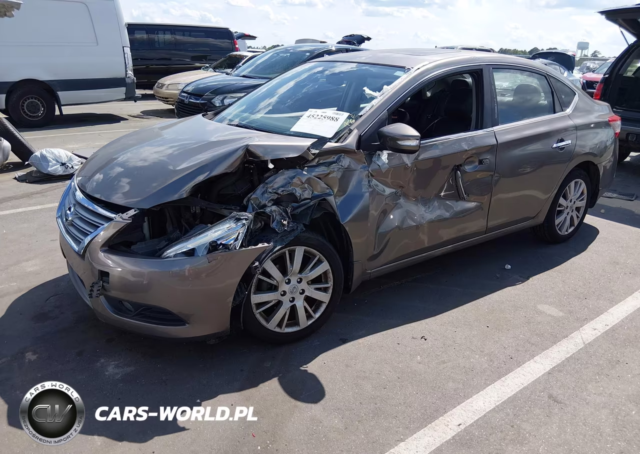 2015 Nissan Sentra Sl VIN:3N1AB7APXFY239432 - 2