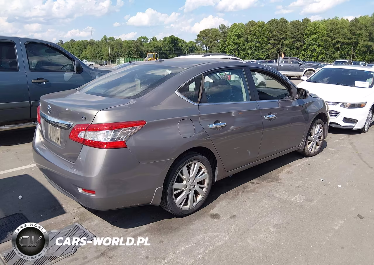 2015 Nissan Sentra Sl VIN:3N1AB7APXFY239432 - 4