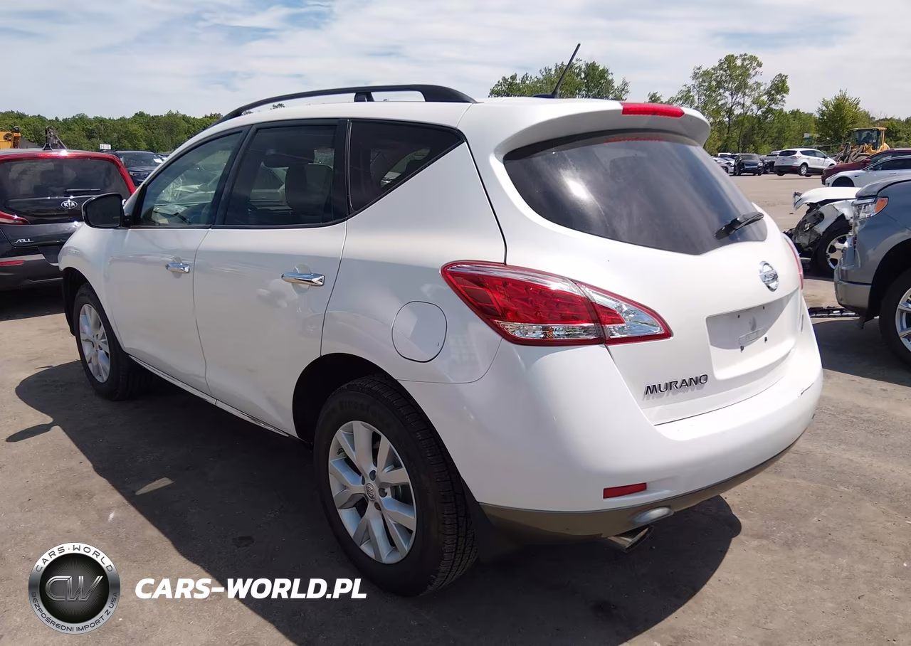 2014 Nissan Murano Sl VIN:JN8AZ1MW5EW502428 - 3