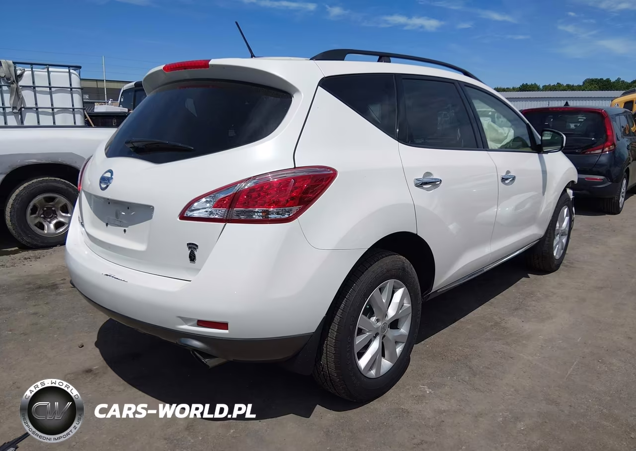 2014 Nissan Murano Sl VIN:JN8AZ1MW5EW502428 - 4