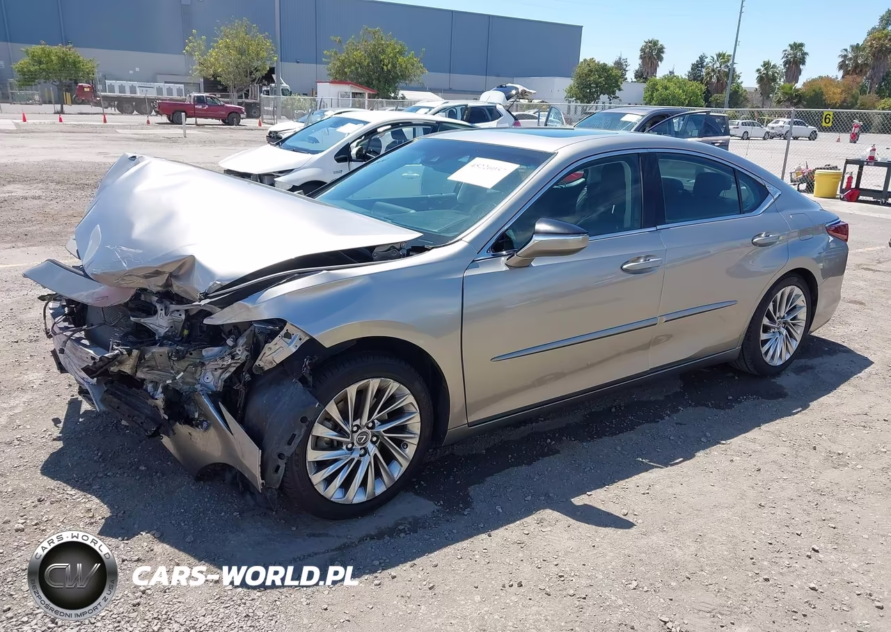 2020 Lexus Es 350 Luxury VIN:58AEZ1B13LU054451 - 2