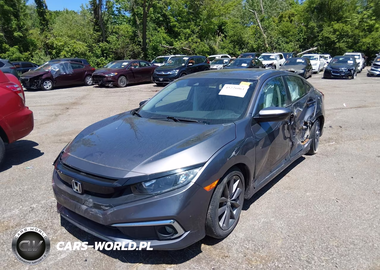 2021 Honda Civic Ex VIN:19XFC1F3XME004224 - 2
