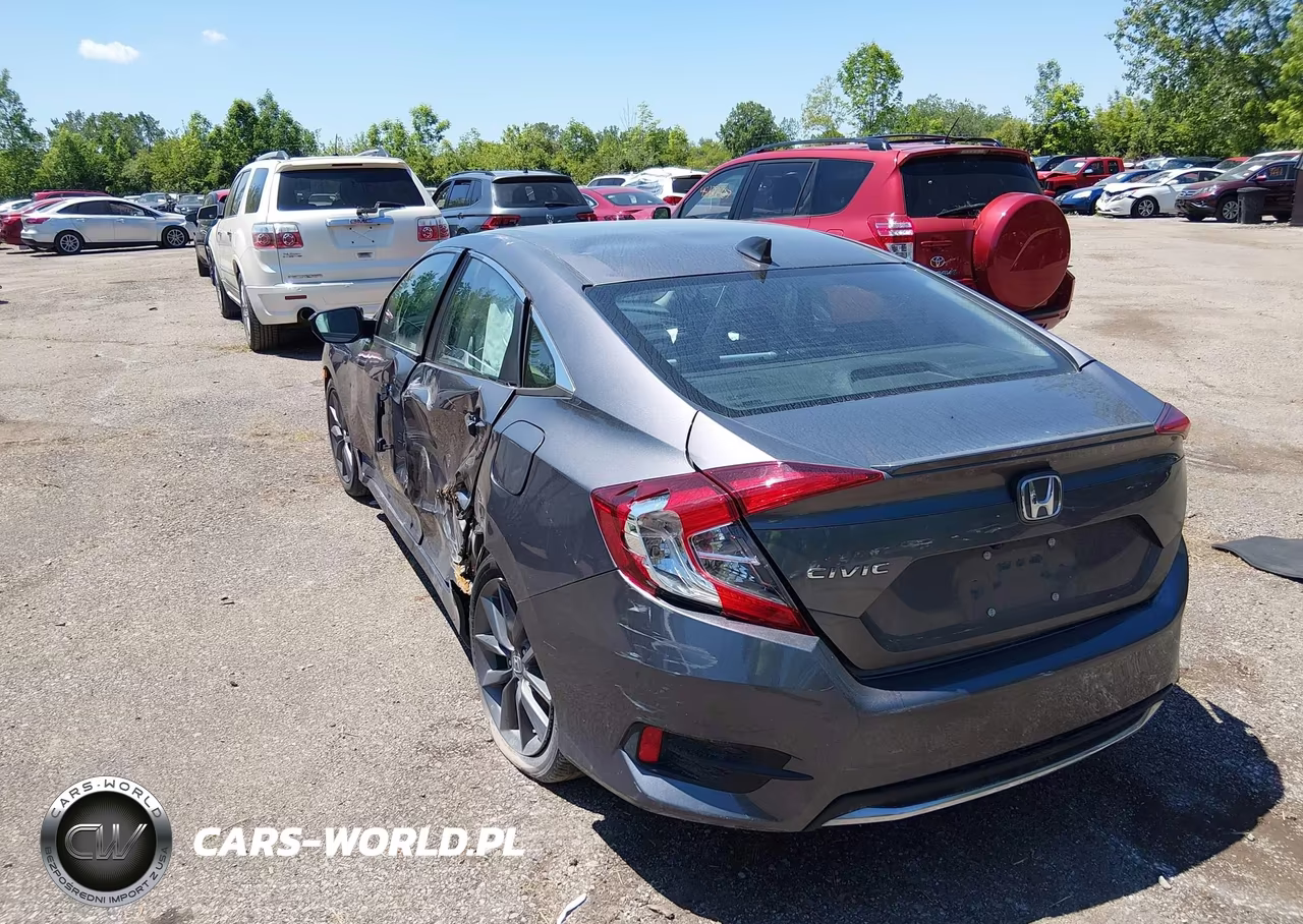 2021 Honda Civic Ex VIN:19XFC1F3XME004224 - 3