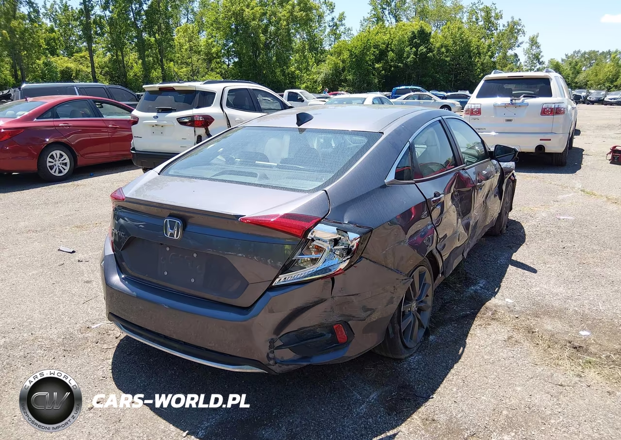 2021 Honda Civic Ex VIN:19XFC1F3XME004224 - 4