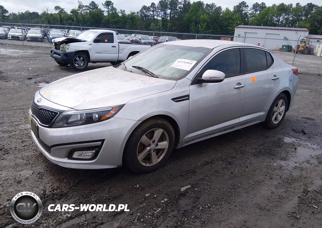 2014 Kia Optima Lx VIN:KNAGM4A70E5499444 - 2