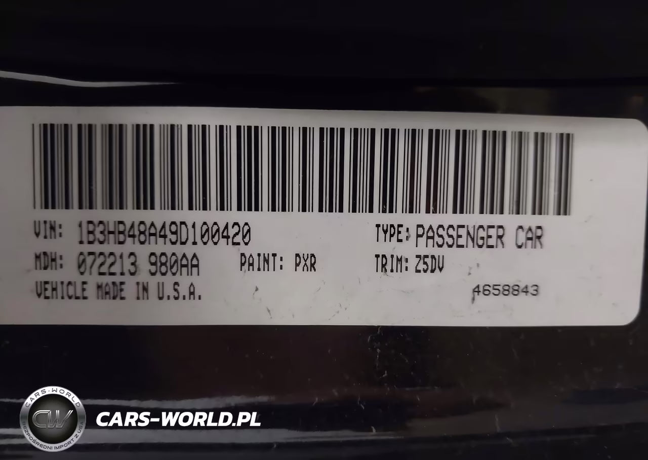 2009 Dodge Caliber Sxt VIN:1B3HB48A49D100420 - 9