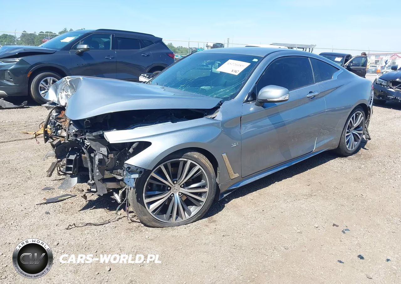 2018 Infiniti Q60 3.0T Luxe VIN:JN1EV7EL7JM391535 - 2