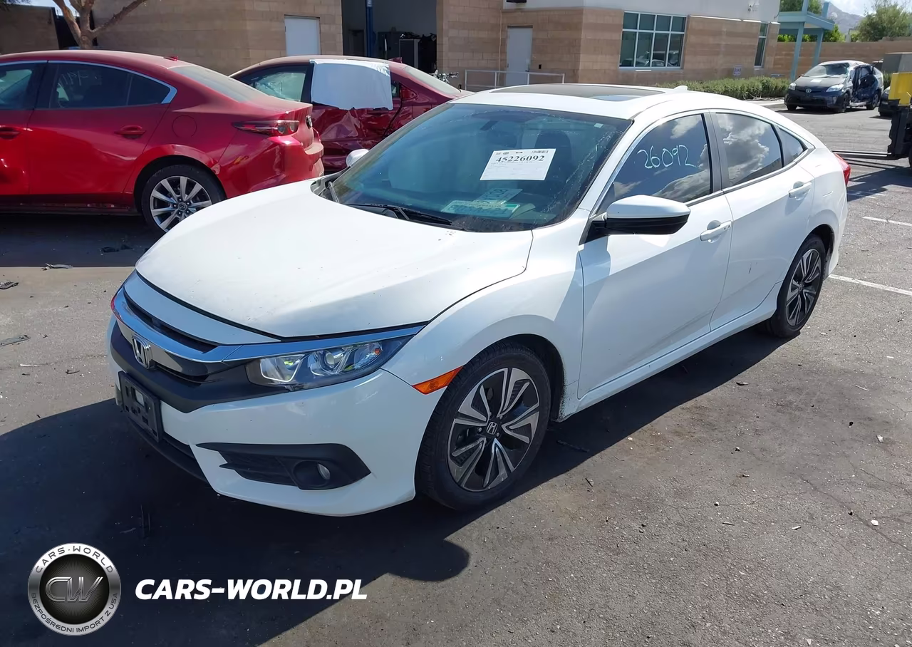 2018 Honda Civic Ex-T VIN:JHMFC1F35JX008188 - 2