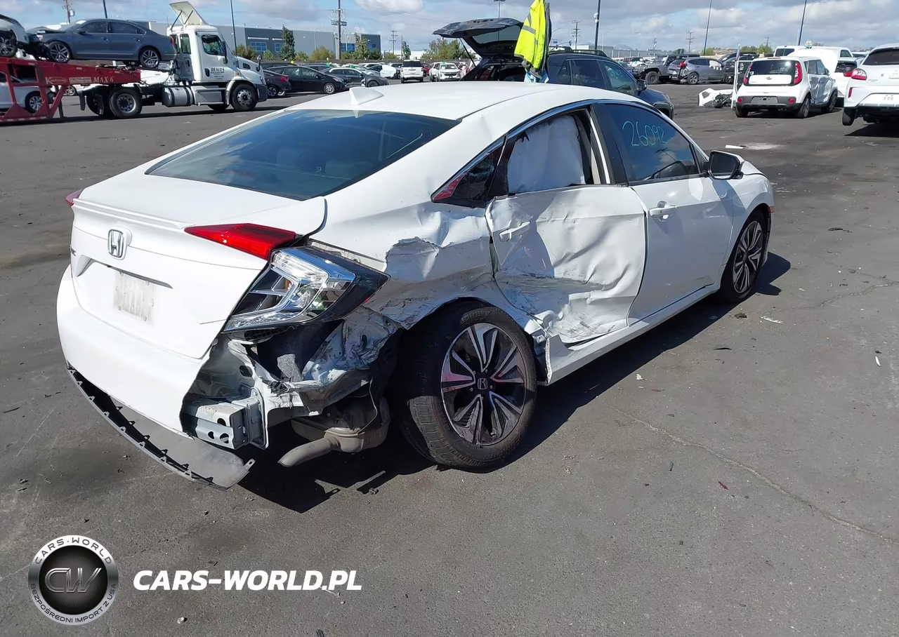 2018 Honda Civic Ex-T VIN:JHMFC1F35JX008188 - 4
