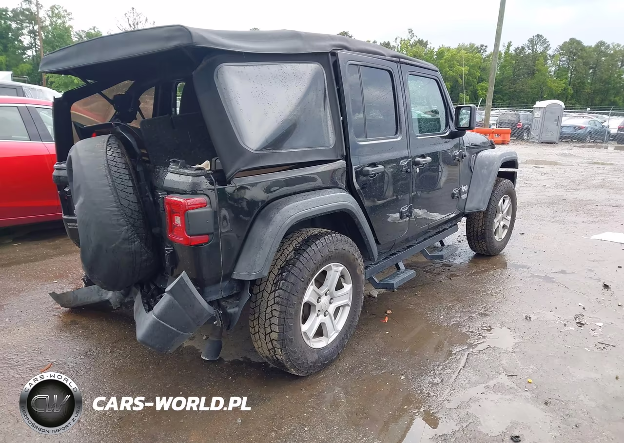2018 Jeep Wrangler Unlimited Sport S 4X4 VIN:1C4HJXDGXJW151815 - 4