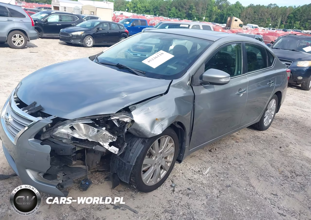 2013 Nissan Sentra Sl VIN:3N1AB7AP1DL782162 - 2