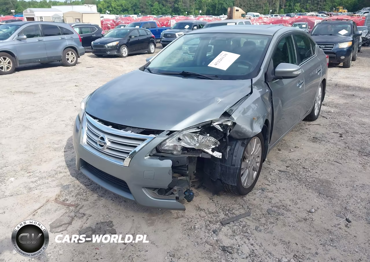 2013 Nissan Sentra Sl VIN:3N1AB7AP1DL782162 - 6