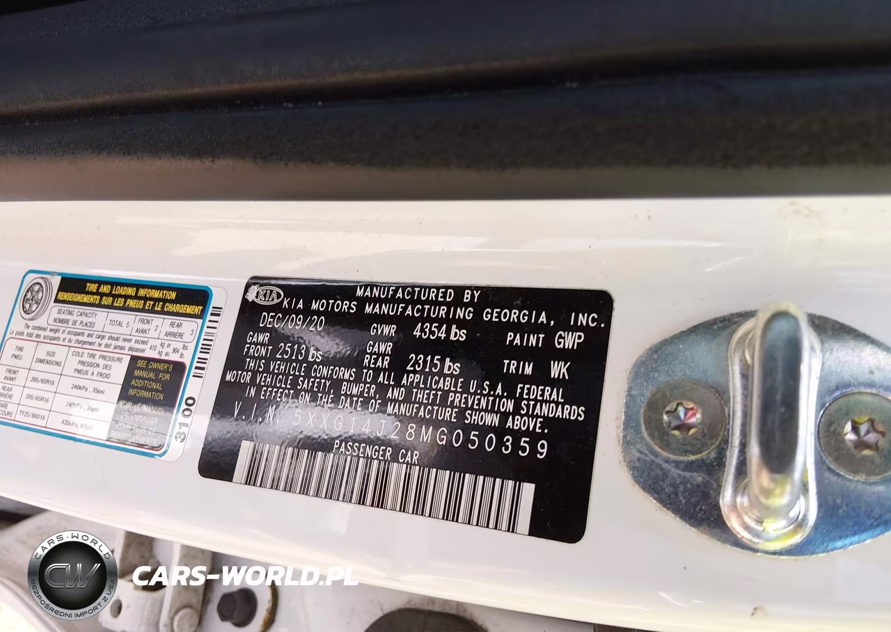 2021 Kia K5 Lxs VIN:5XXG14J28MG050359 - 9