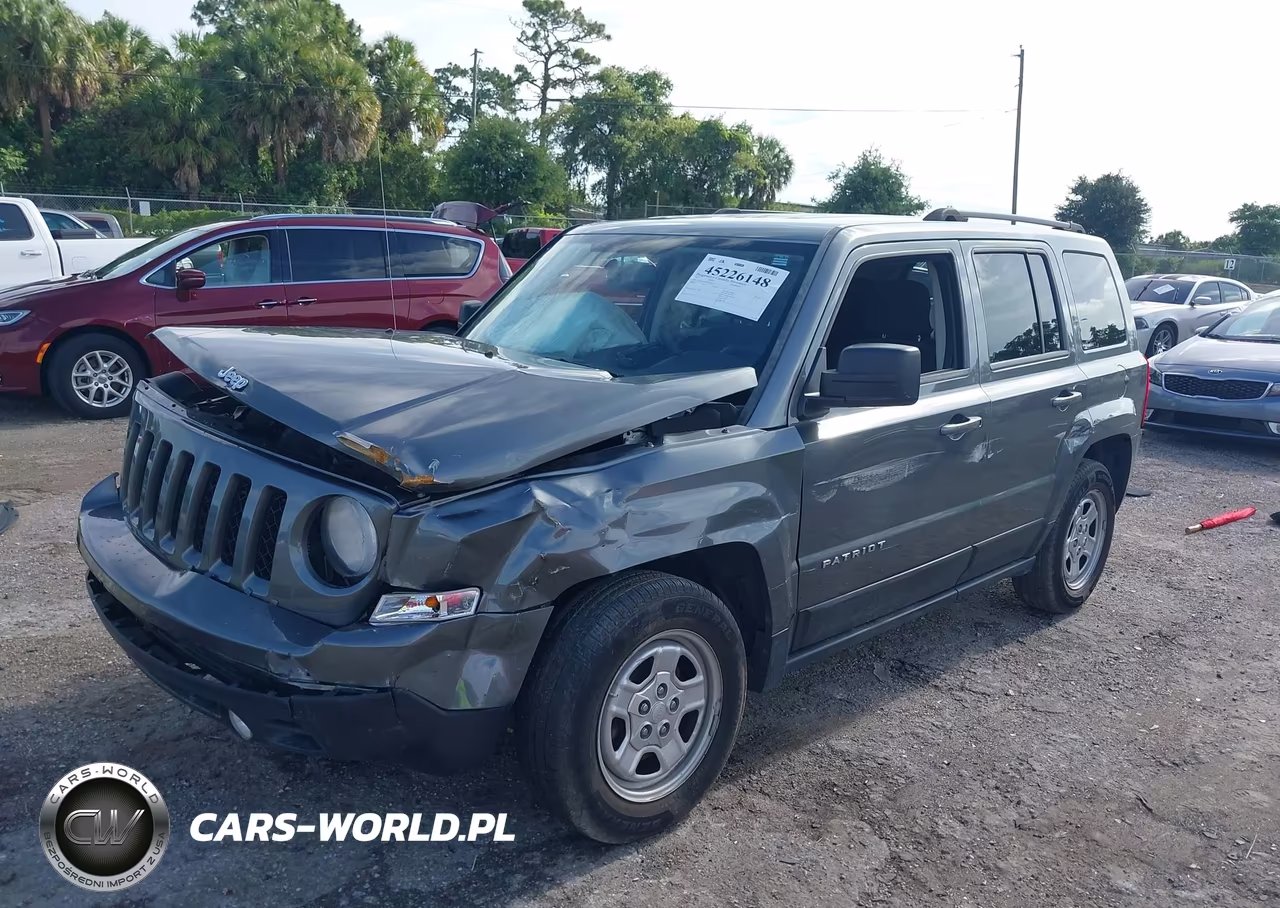2012 Jeep Patriot Sport VIN:1C4NJPBA3CD640153 - 2