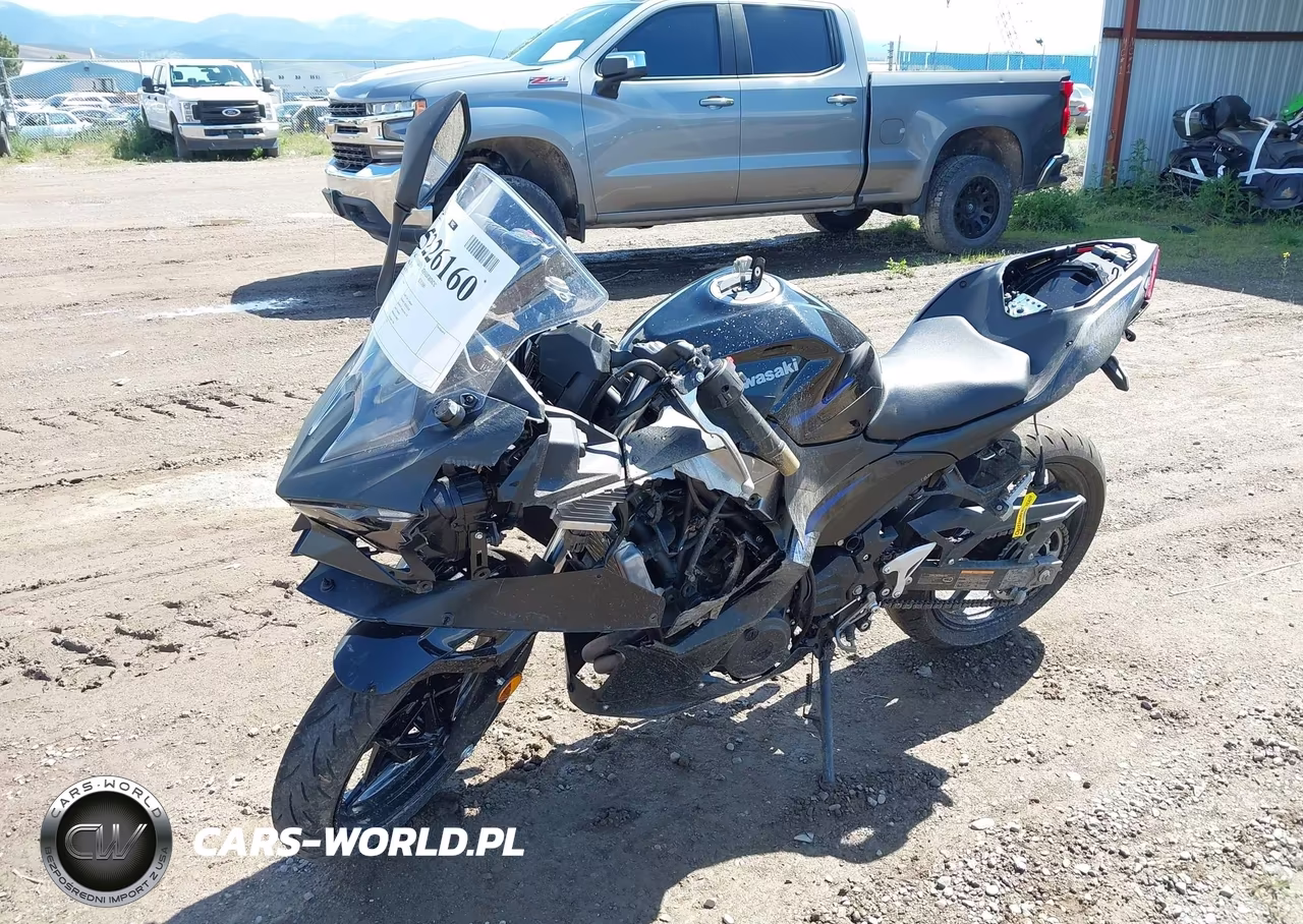 2025 Kawasaki Ex500 A-B VIN:ML5EXGJ19SDA72583 - 2