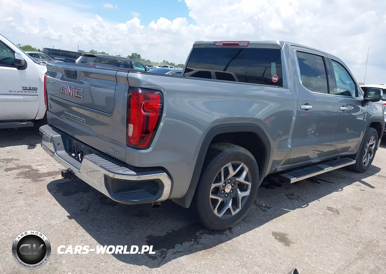 2023 GMC Sierra 1500 2Wd Short Box Slt VIN:3GTPHDED8PG124632 - 4