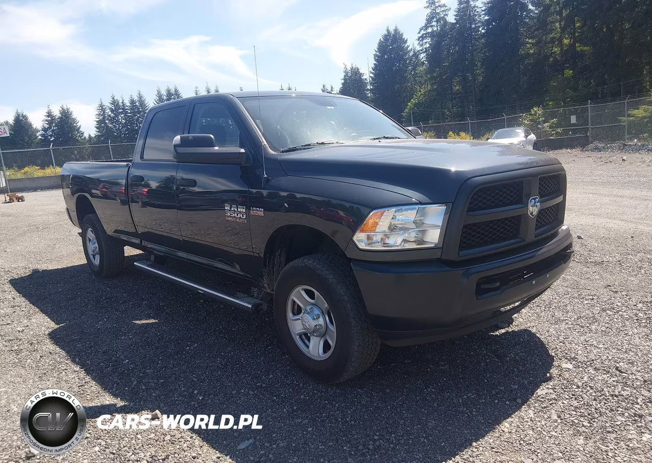 2017 Ram 3500 Tradesman 4X4 8' Box