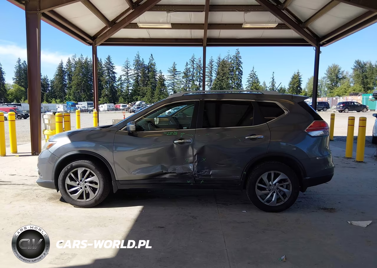 2015 Nissan Rogue Sl VIN:5N1AT2MV3FC782567 - 14