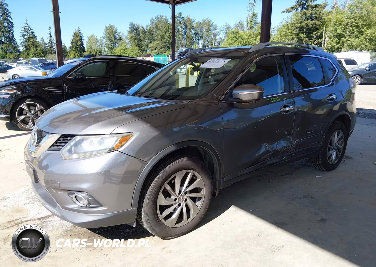 2015 Nissan Rogue Sl VIN:5N1AT2MV3FC782567 - 2