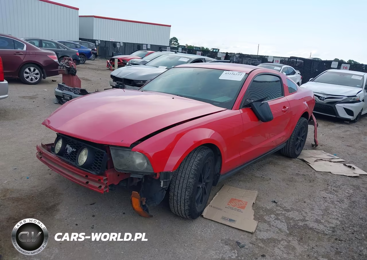 2006 Ford Mustang V6 VIN:1ZVFT80N365257142 - 2