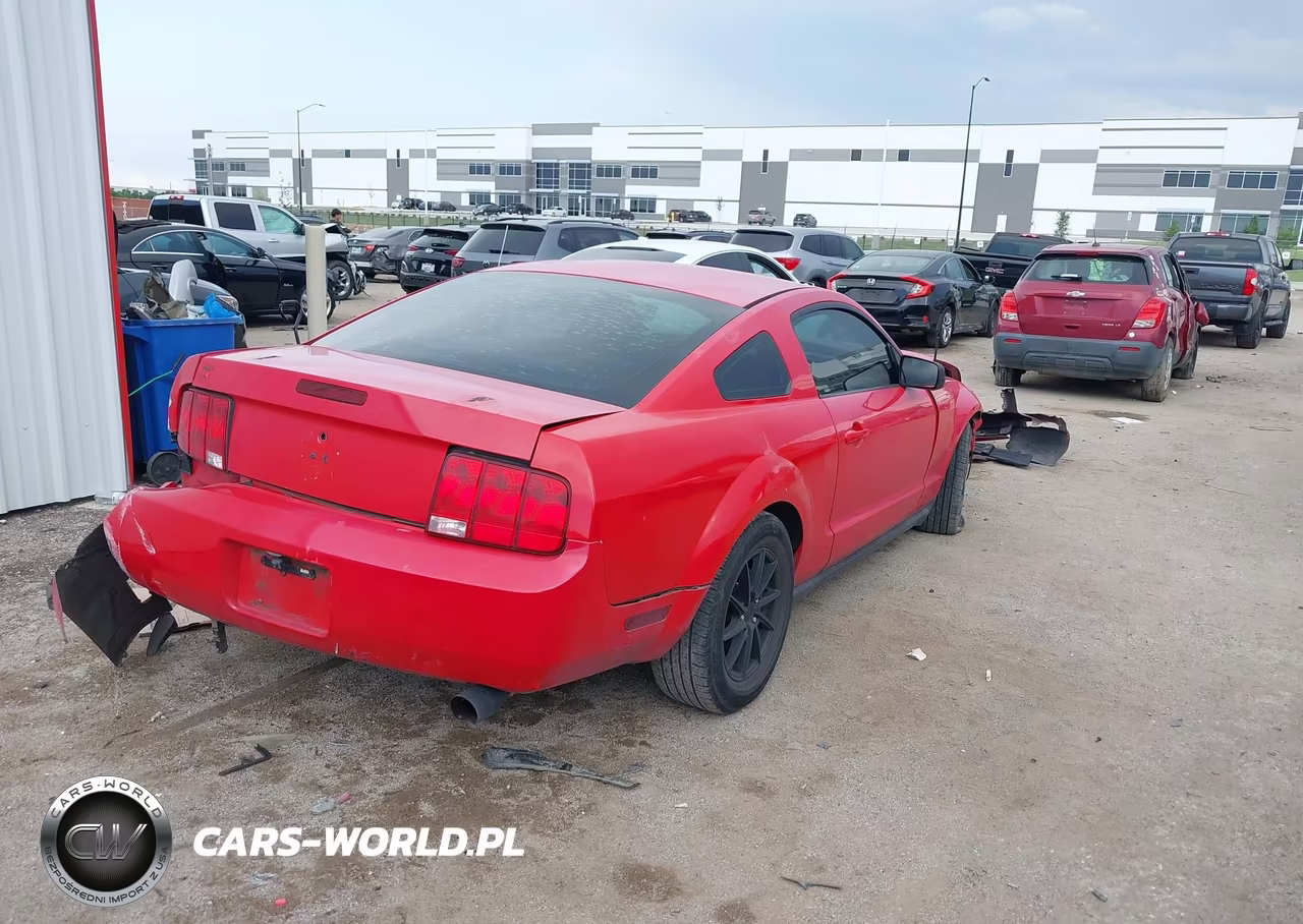 2006 Ford Mustang V6 VIN:1ZVFT80N365257142 - 4