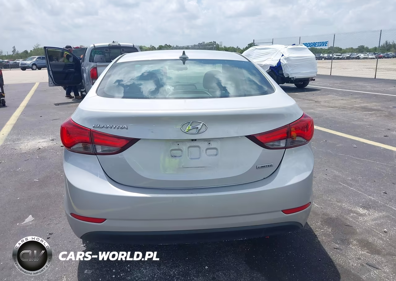 2015 Hyundai Elantra Limited VIN:5NPDH4AE8FH596501 - 16