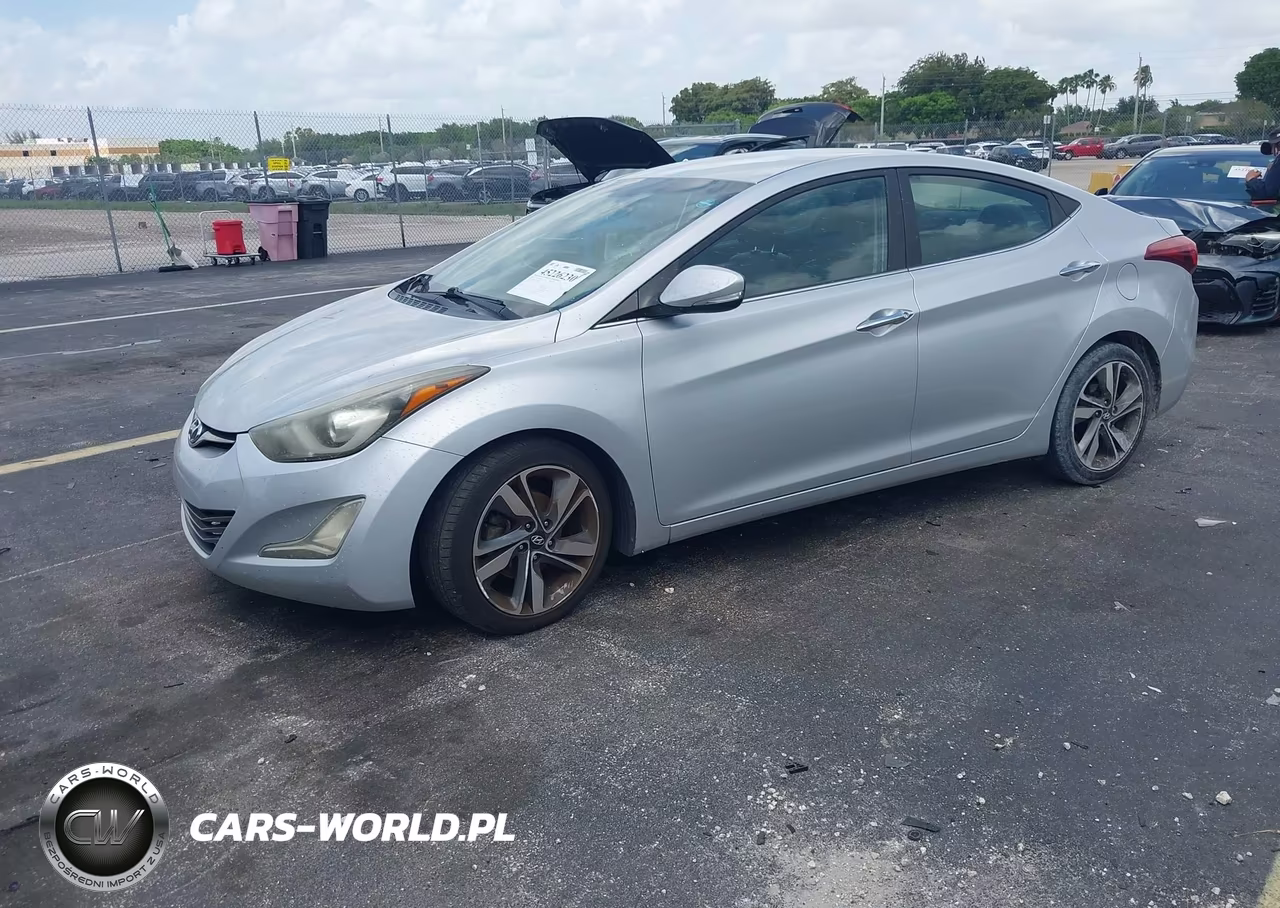 2015 Hyundai Elantra Limited VIN:5NPDH4AE8FH596501 - 2