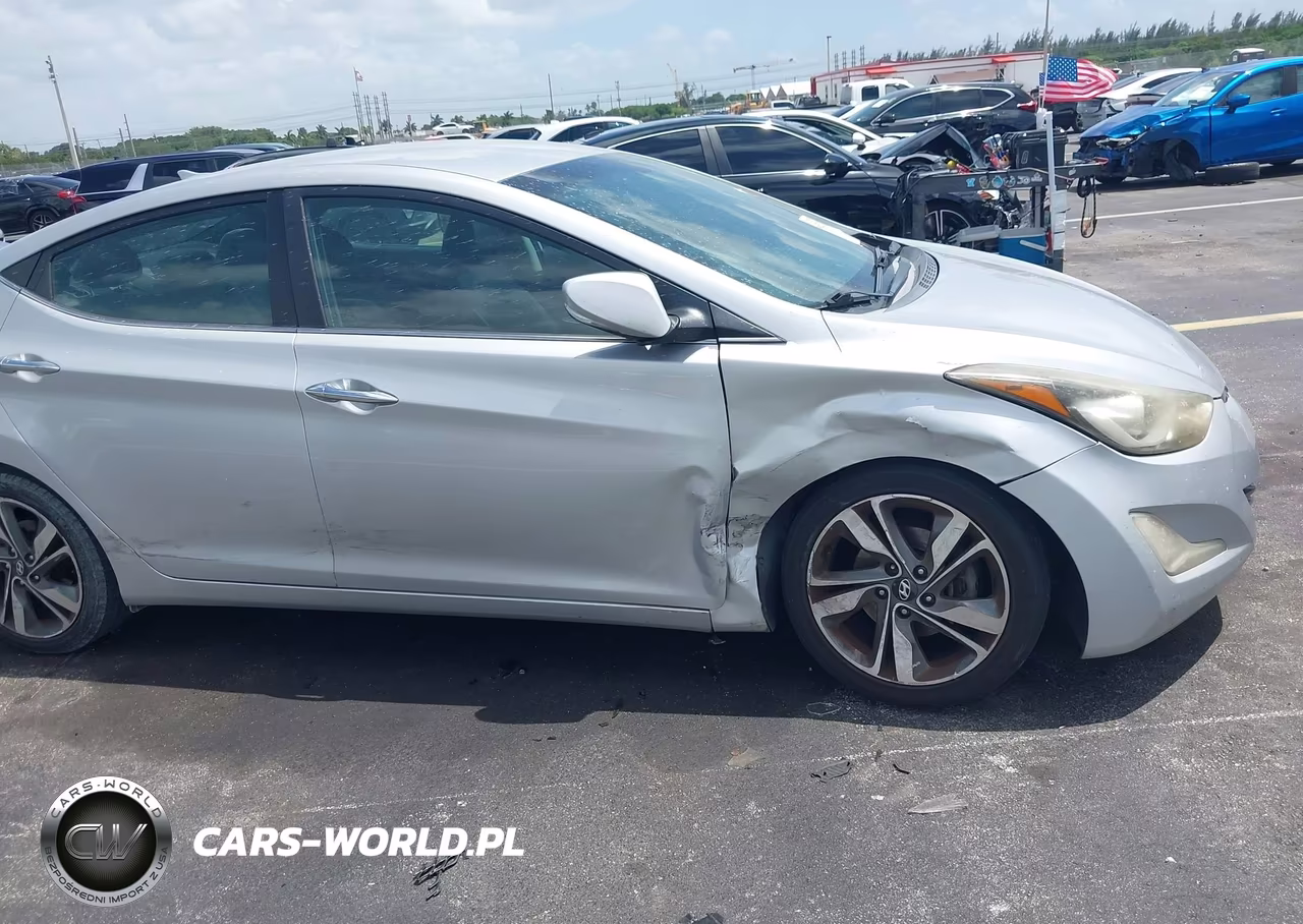 2015 Hyundai Elantra Limited VIN:5NPDH4AE8FH596501 - 6