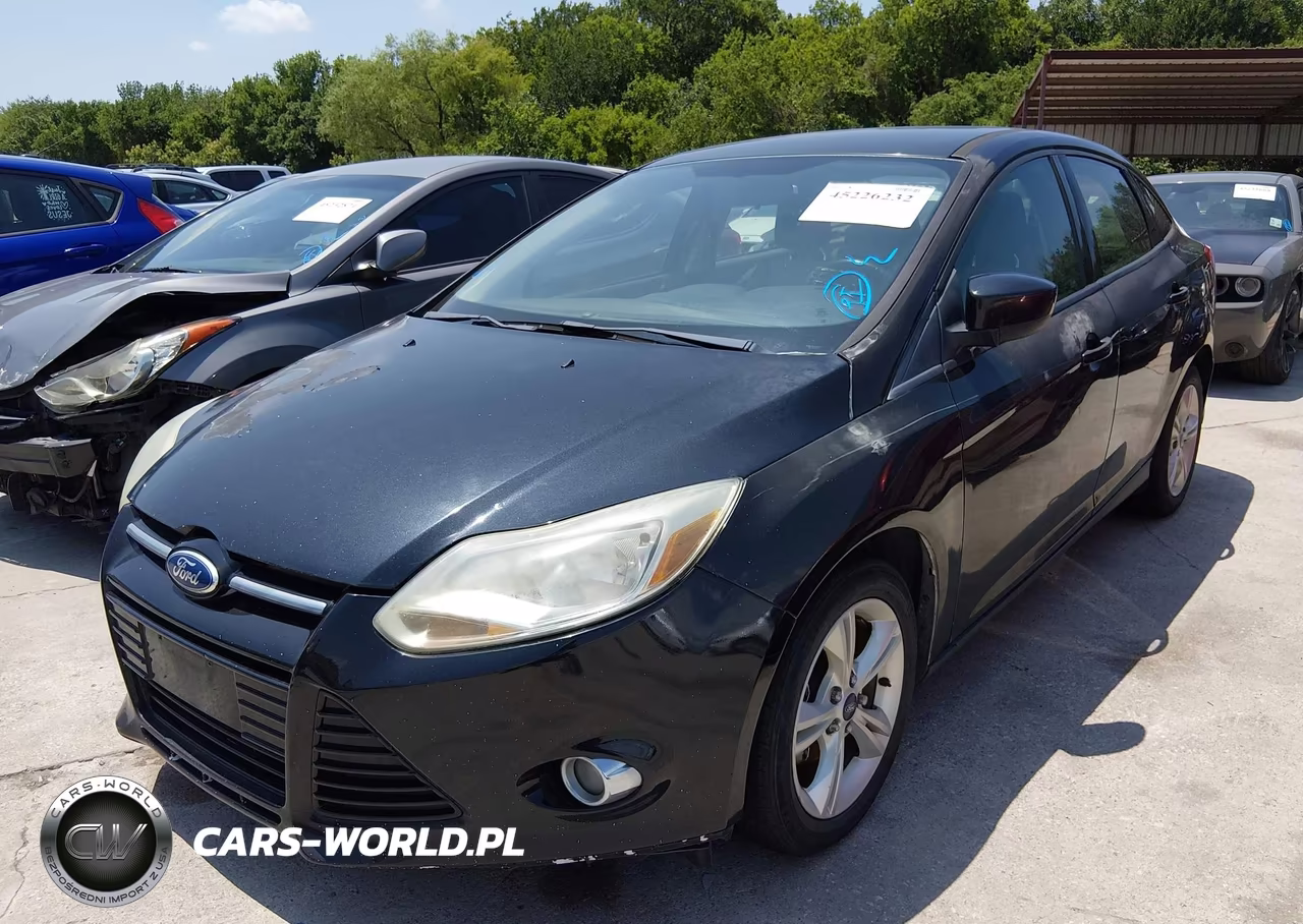 2012 Ford Focus Se VIN:1FAHP3F28CL381923 - 2