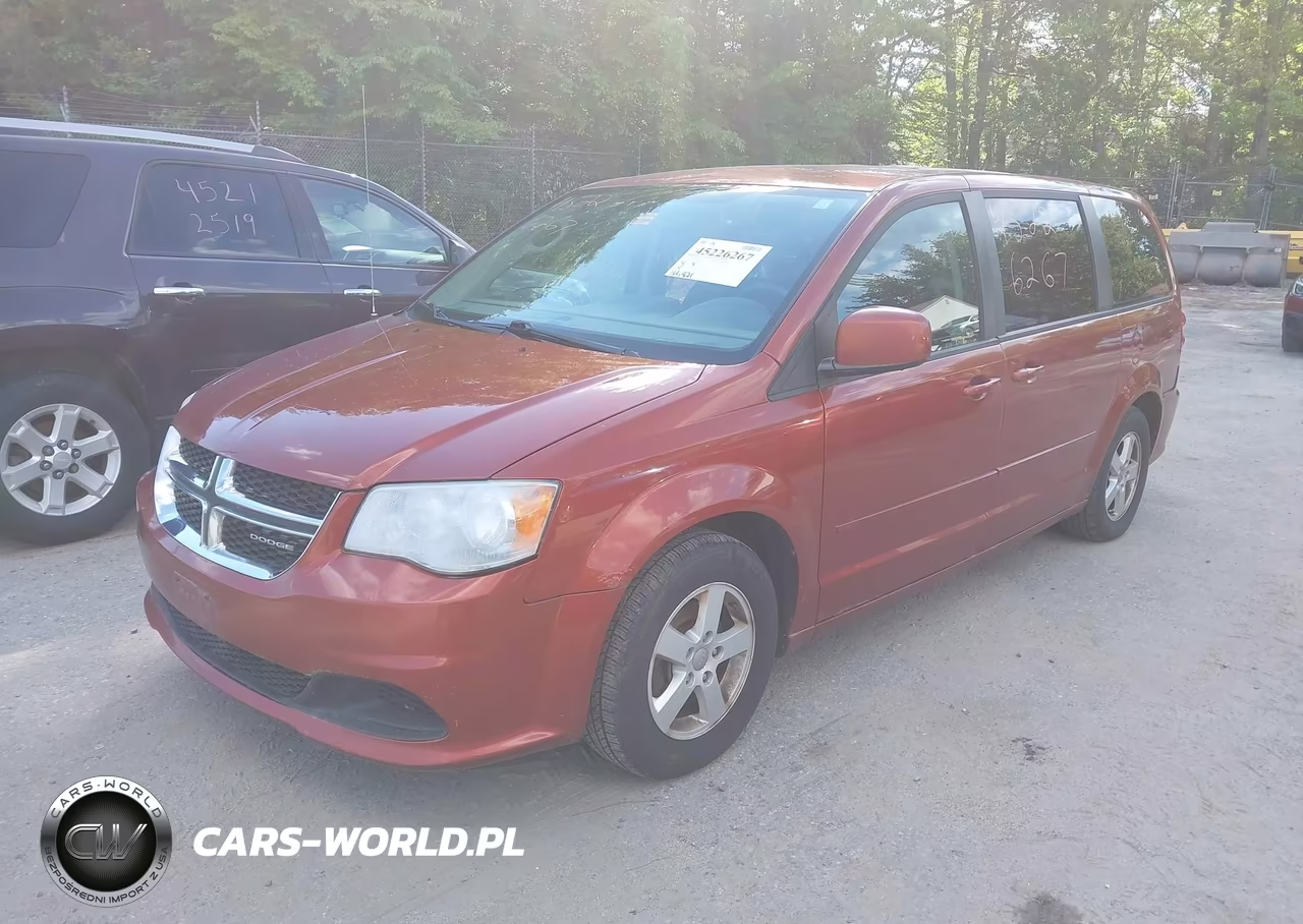 2012 Dodge Grand Caravan Se-Avp VIN:2C4RDGBG7CR183891 - 2