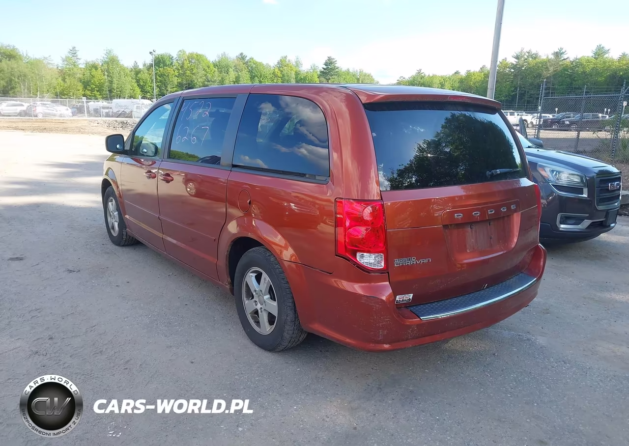 2012 Dodge Grand Caravan Se-Avp VIN:2C4RDGBG7CR183891 - 3