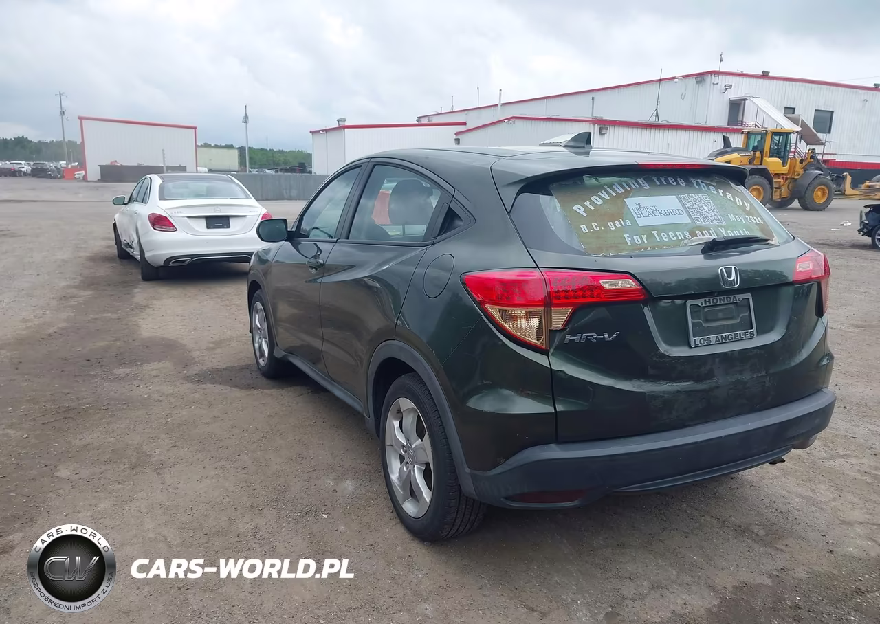 2016 Honda Hr-V Lx VIN:3CZRU5H38GM739416 - 3