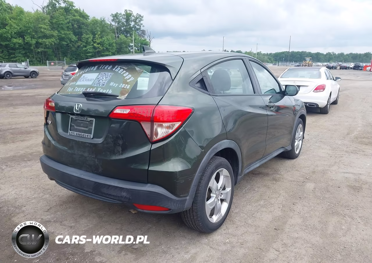 2016 Honda Hr-V Lx VIN:3CZRU5H38GM739416 - 4