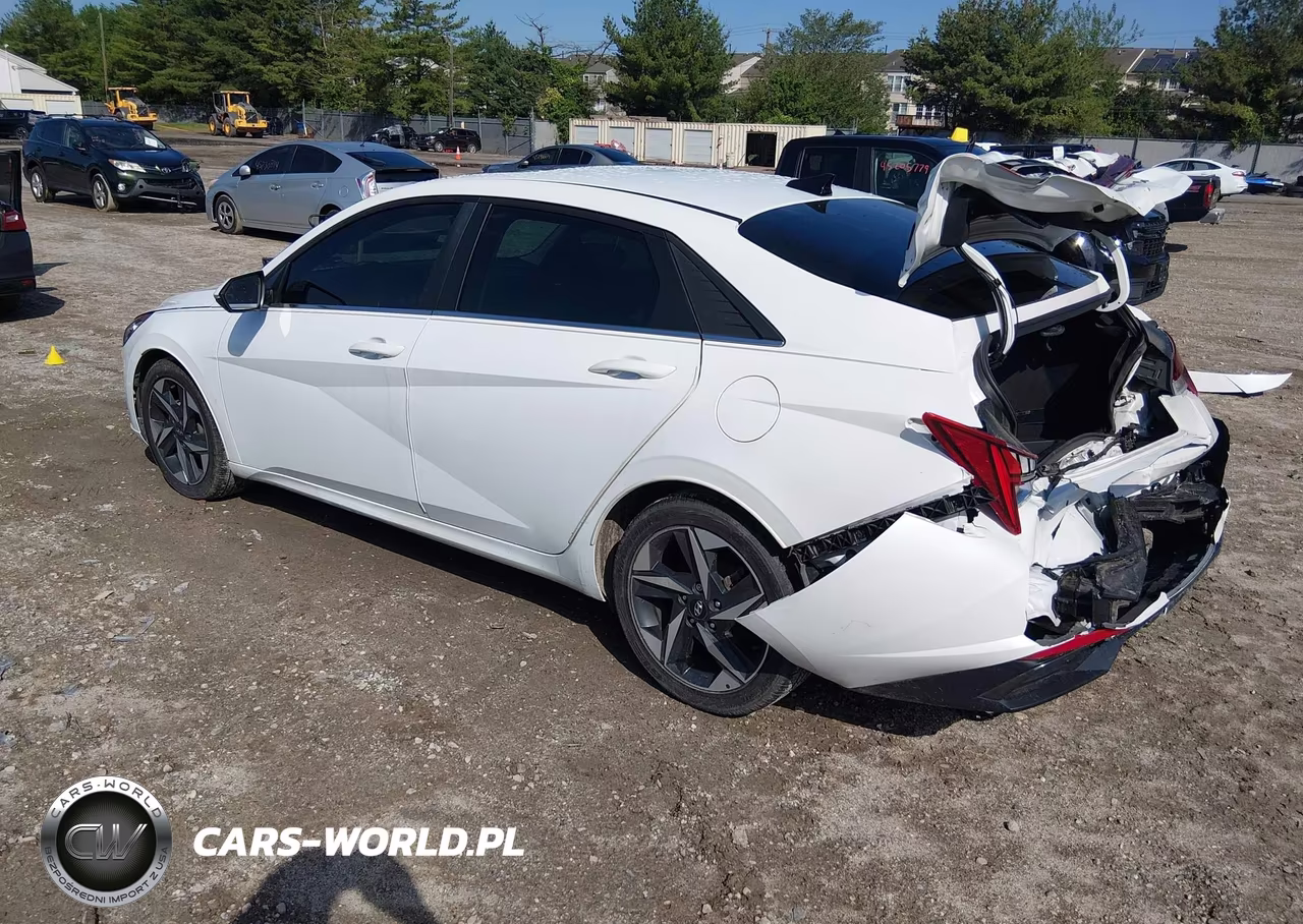 2022 Hyundai Elantra Limited VIN:5NPLP4AG8NH073994 - 3